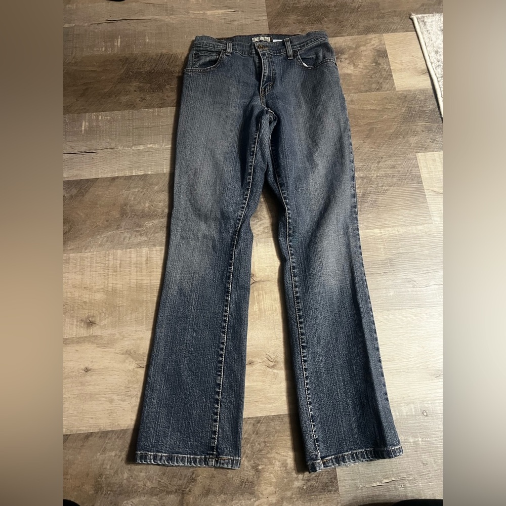 Levi's Dark Blue Straight Leg Women's Jeans